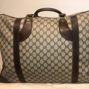 GUCCI Vintage Duffel Bag/ Suitcase